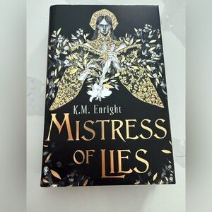 K.M. Enright ‘Mistress of Lies’ Hardcover Signed
